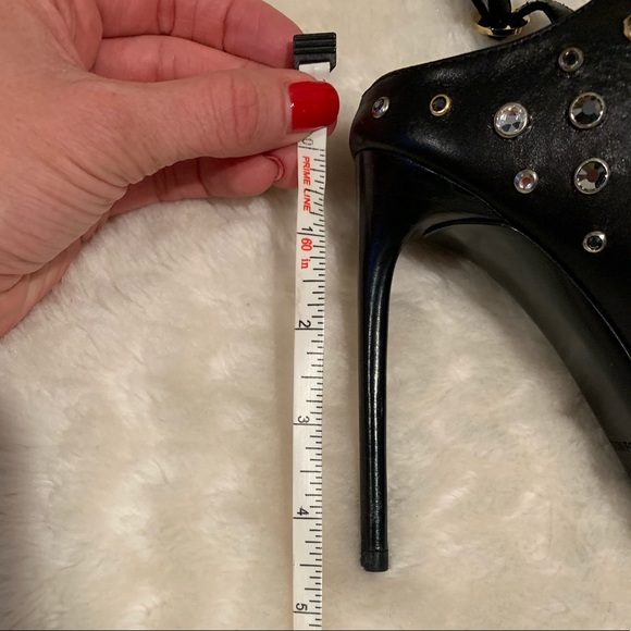 Tom Ford Black Crystal Studded Sandal - Picture 7 of 8